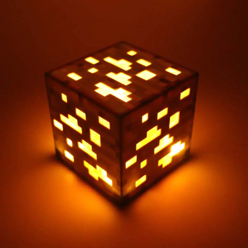 Minecraft Styled Torch Cube LED Lights