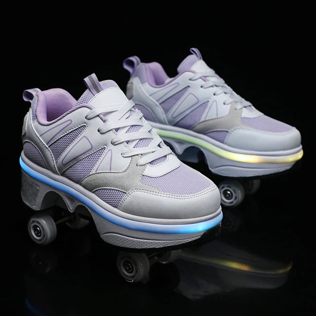Hybrid Roller Skate Sneakers