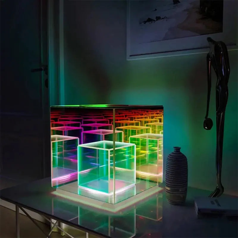 Pyramid Prism Bedroom Night Light