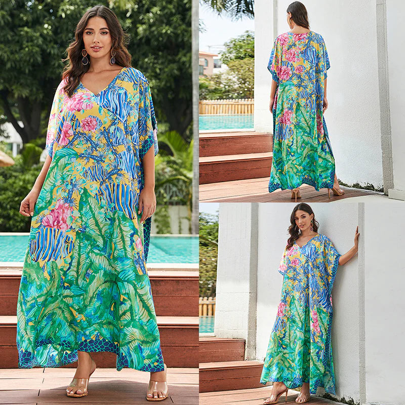 Women's Cotton Beach Long Dress