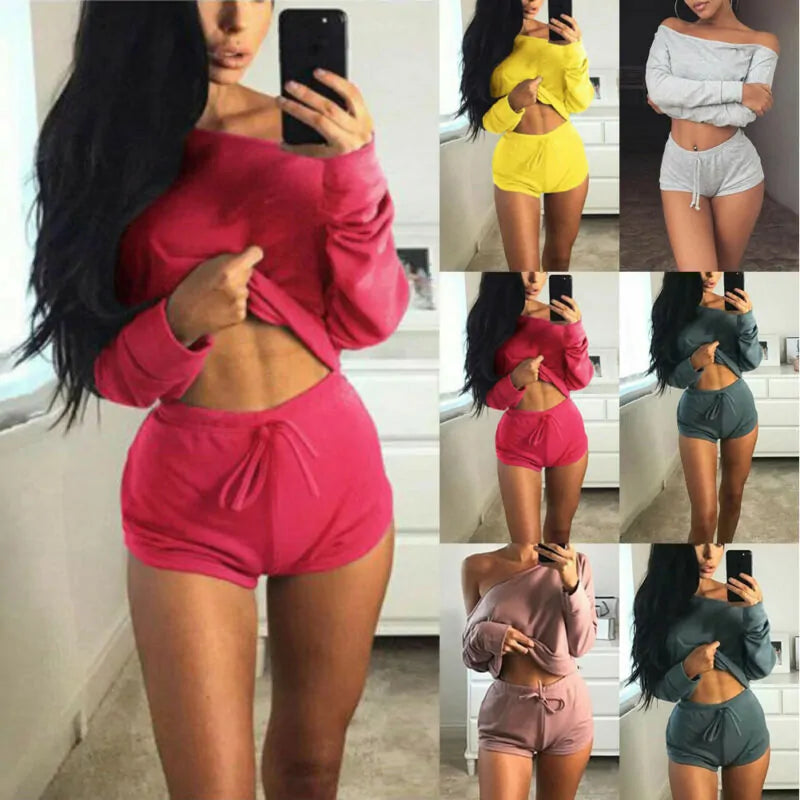 Women's Sports Gym Tops Pants Wear