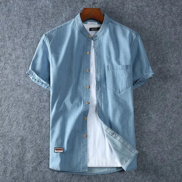 Size-inclusive Jean Shirt for Men