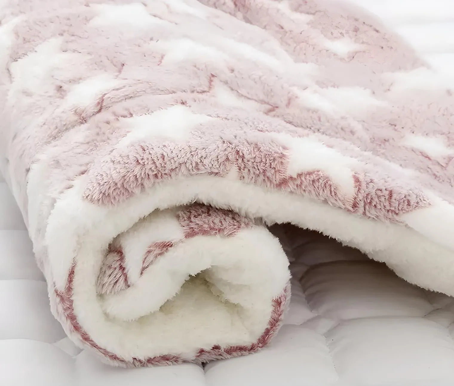 Pet Dog Cat Soft Coral Sleeping Blanket