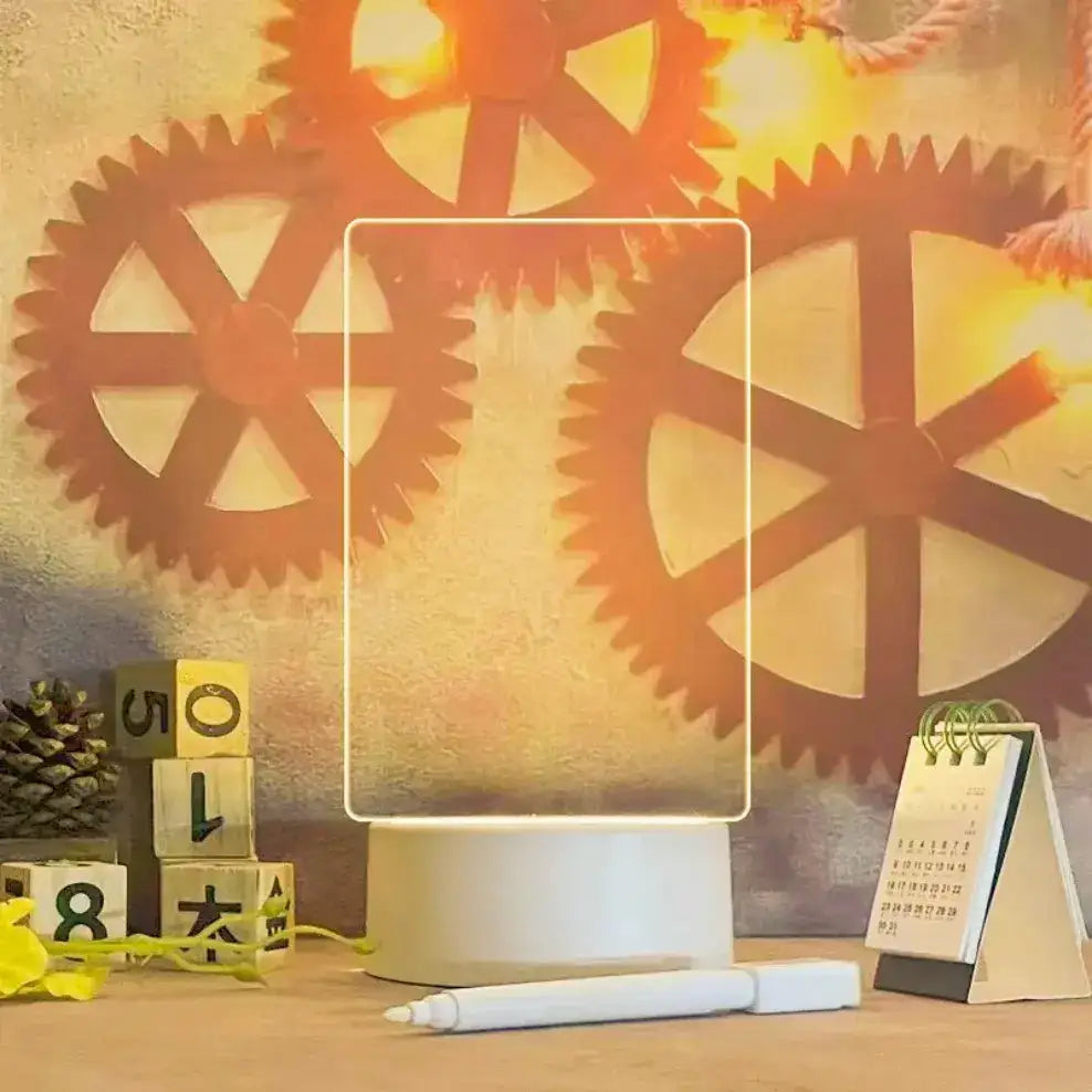 LED Message Display Night Light