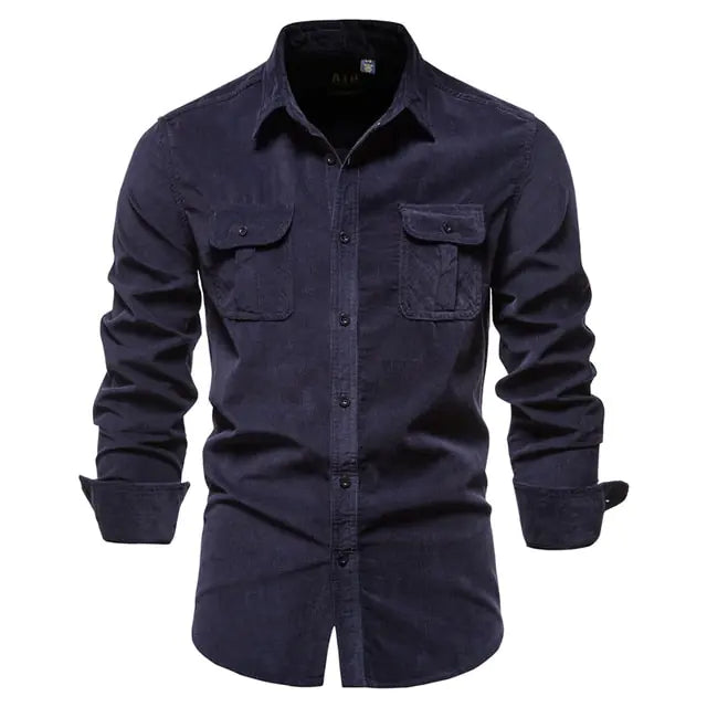 Men’s Corduroy Shirt for Work