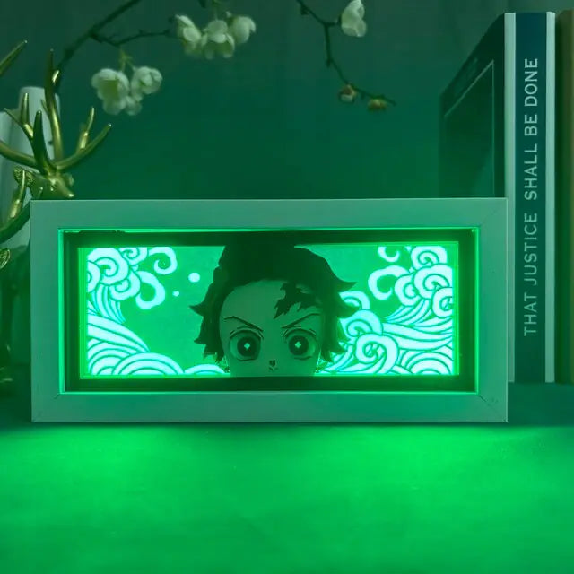 Animated Figures Glow Light