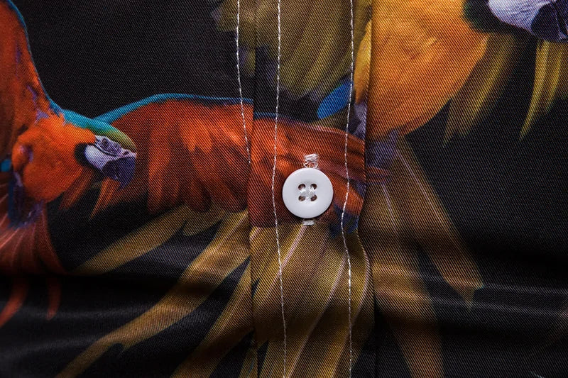 Men's Animal Print Shirt