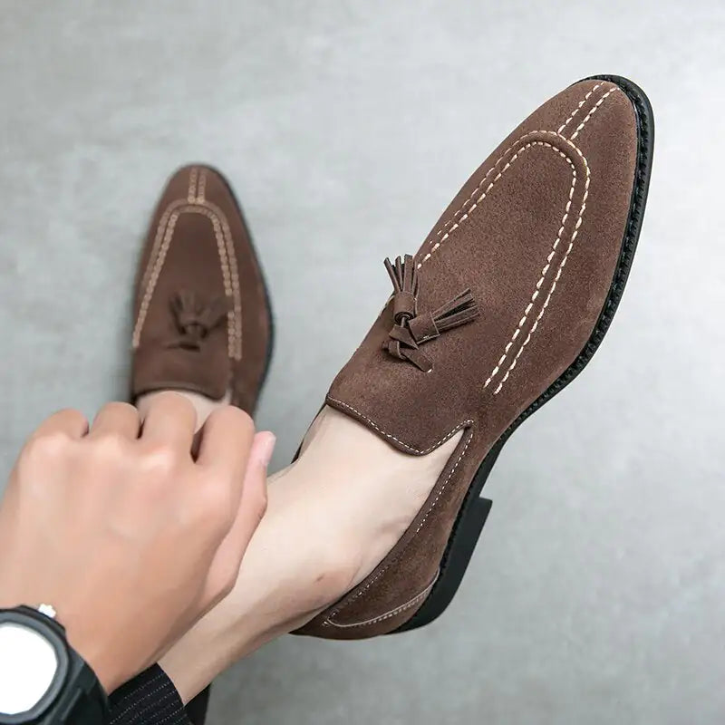 Men's Tassel Leather Loafers
