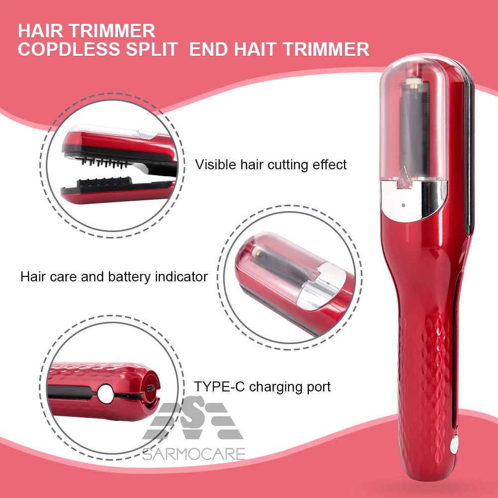Cordless Split End Hair Trimmer