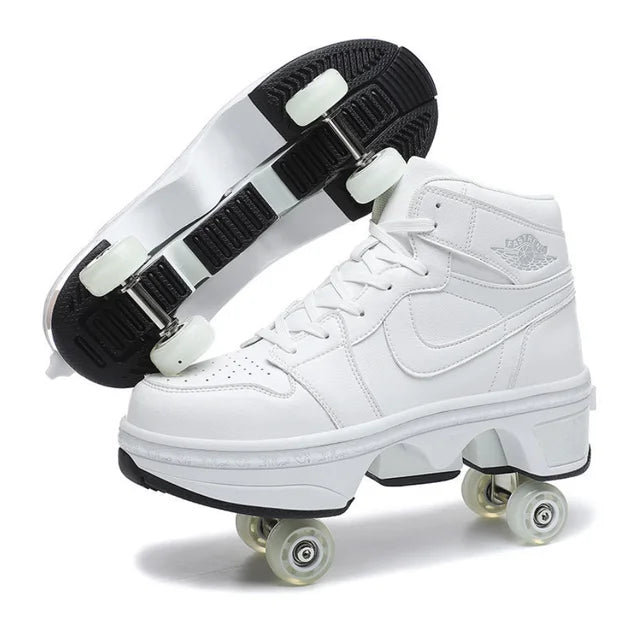 Sporty Roller Skate Sneakers