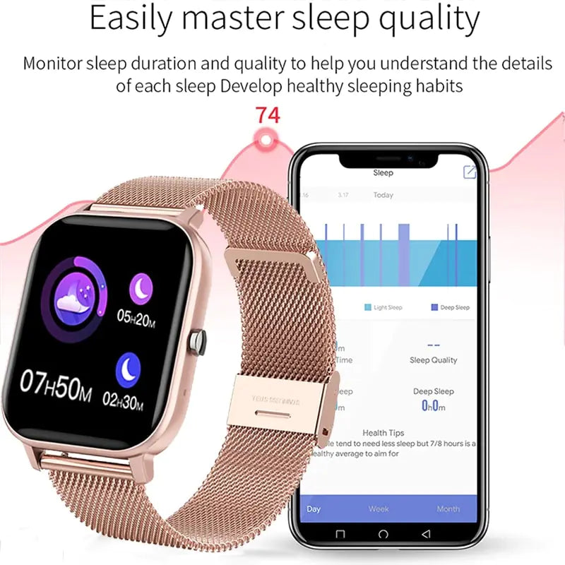 IP67 Touch Call Fitness Smartwatch