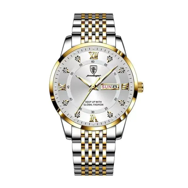 Men's Classic Stainless Steel Watch