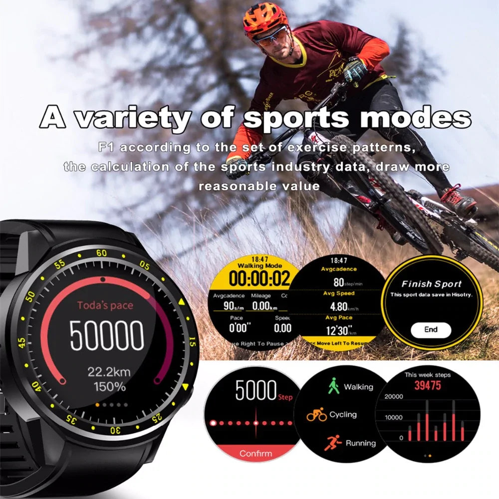 Sports Pedometer GPS Camera Smart Watch