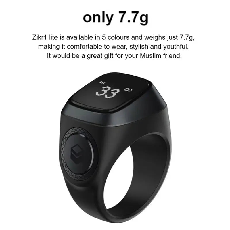 Smart Bluetooth Muslims Tasbih Ring