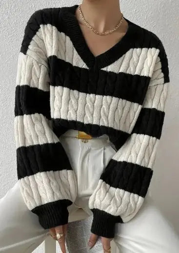 Women's Lazy Loose Knitted Sweater
