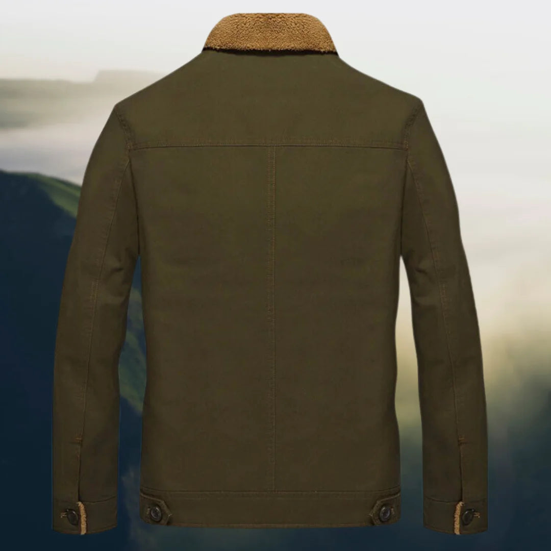 Men's High-Quality Winter Denim Jacket