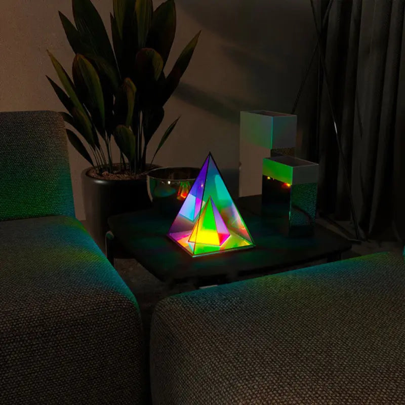 Pyramid Prism Bedroom Night Light