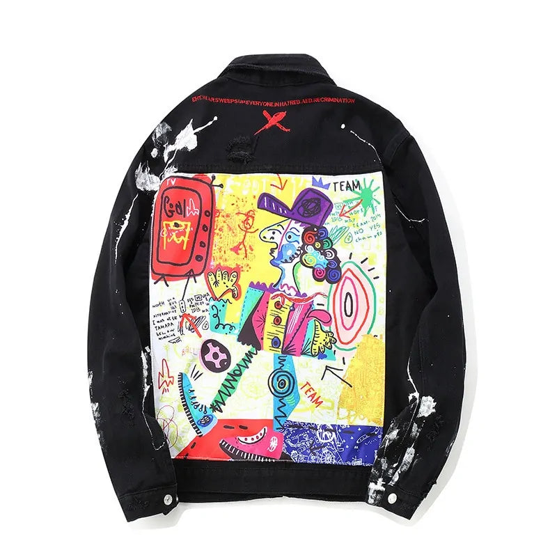 Picassos Soul Denim Jacket