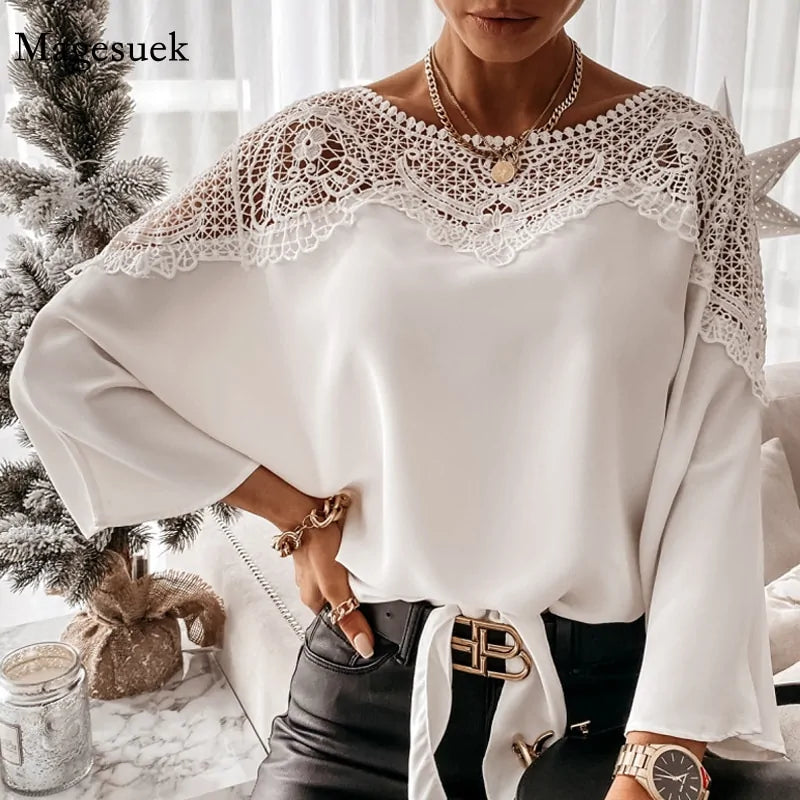 Flattering blouse for curves