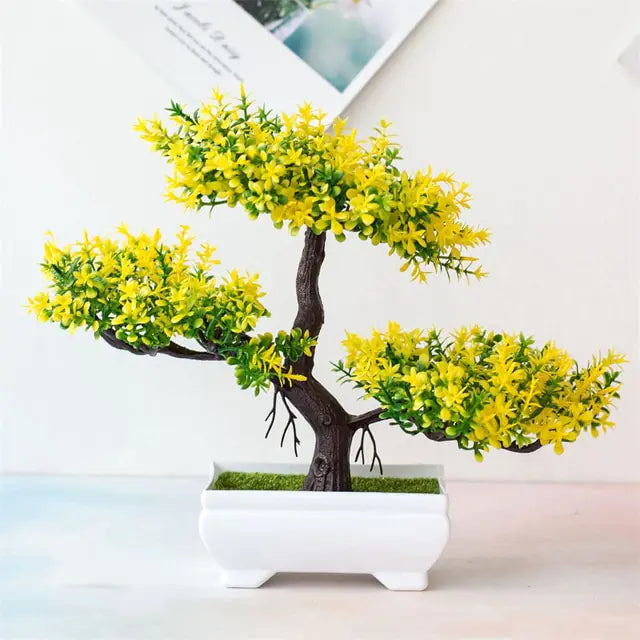Artificial Bonsai Tree with Realistic Texture