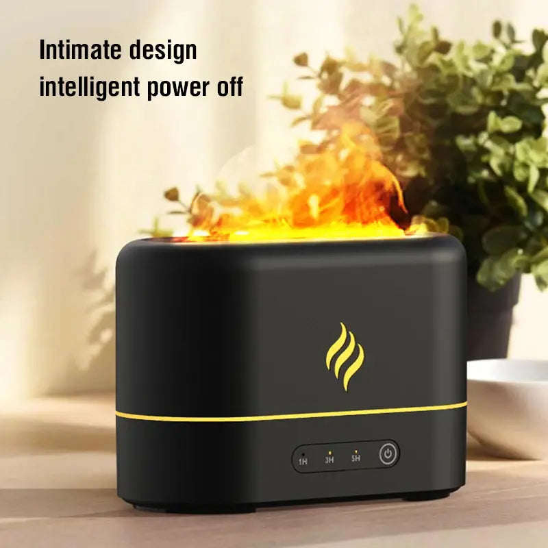 Portable 7-Colour Flame Air Humidifier