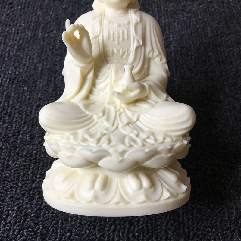 White Lotus Guanyin Statue