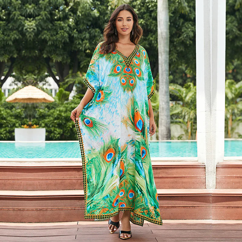 Women's Cotton Beach Long Dress