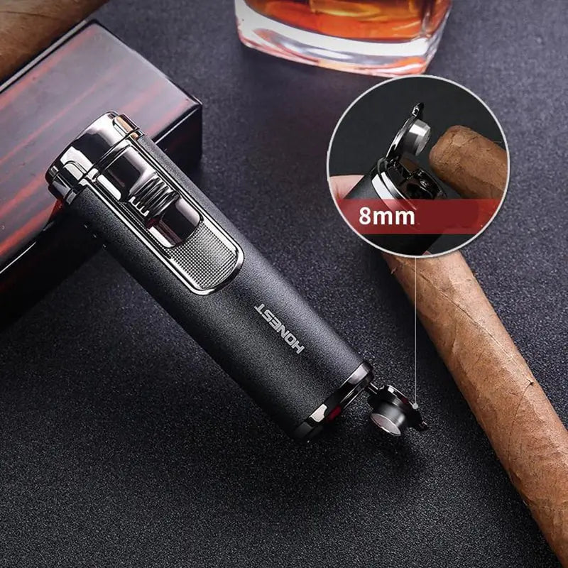 Windproof Cigar Torch Gas Lighter