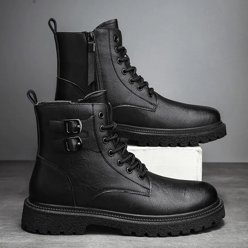 waterproof leather boots