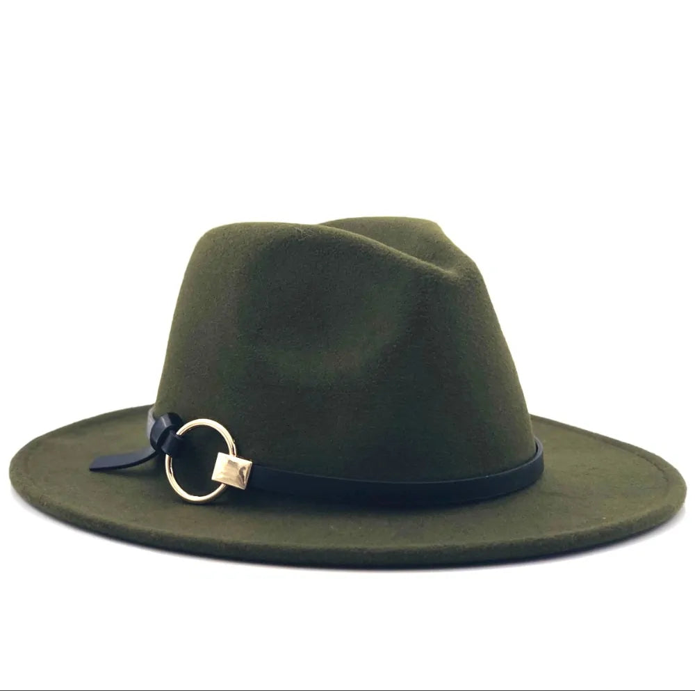 Women's Wool Fedora Hat