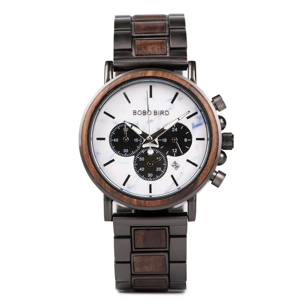 Men's Automatic Mechanical Leather Watch