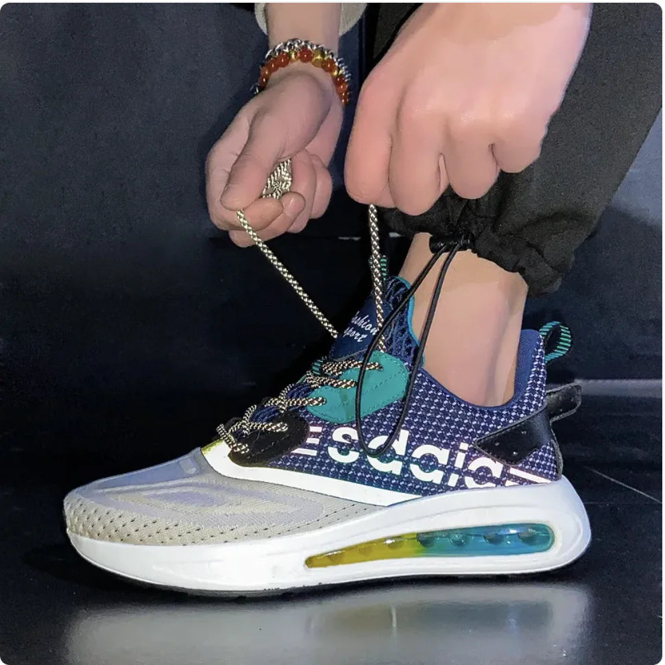 Shock-absorbing Athletic sneakers