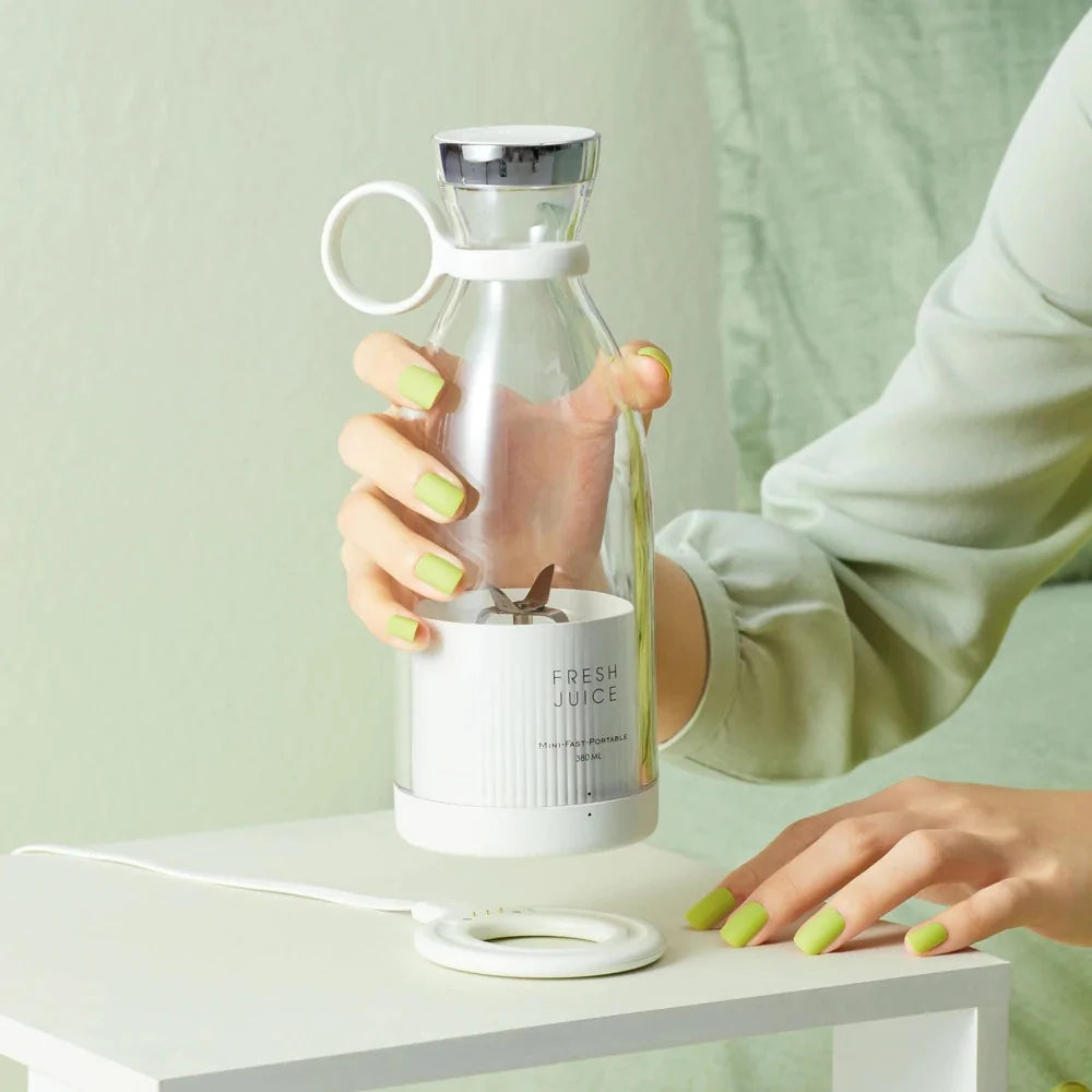 Portable Electric Fruit Juicer Mixer