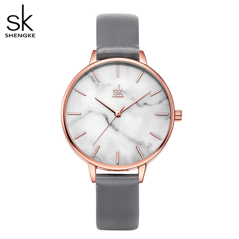 STOMART.CO.UK Shengke Fashion Watch for Women Jewelry Free Text