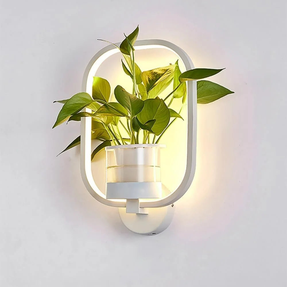 Nordic Indoor Decor LED Planter Lamp
