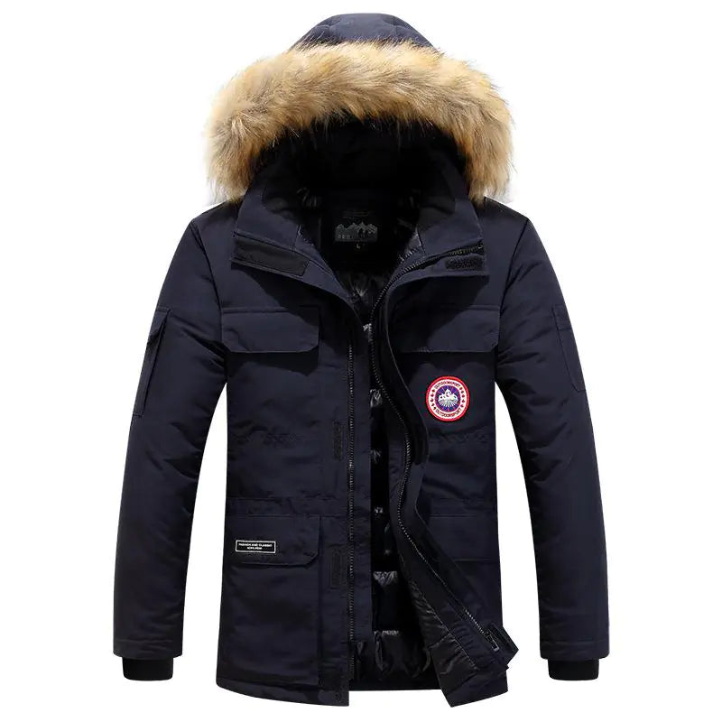 Warm Plus Size Winter Jacket for Men