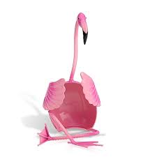 Flamingo-Shaped Wine Holder
