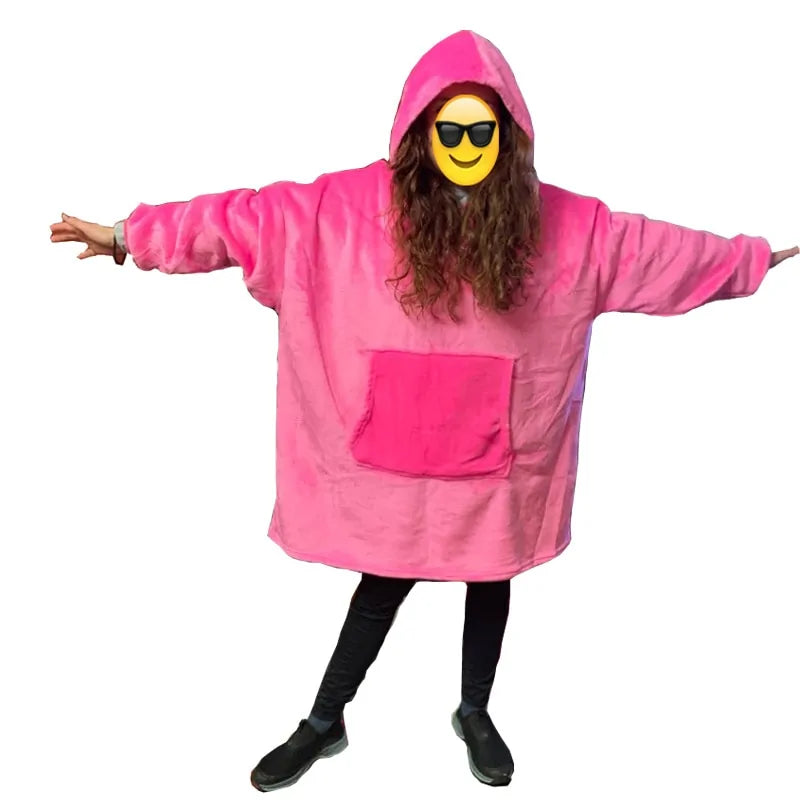 Lazy Velvet Fleece Blanket Pyjamas