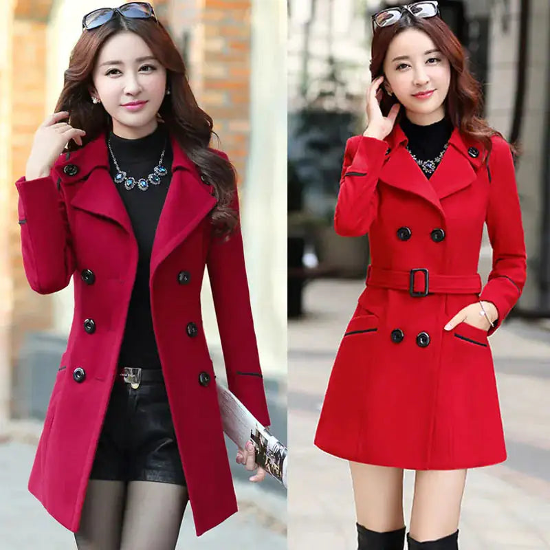 Korean Premium Wool Overcoat