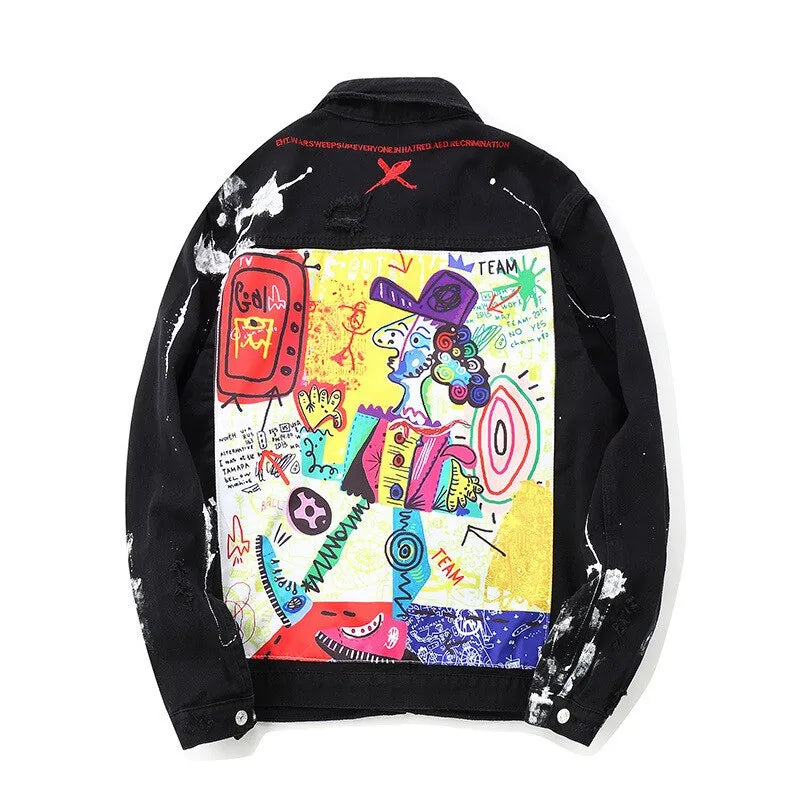 Picassos Soul Denim Jacket