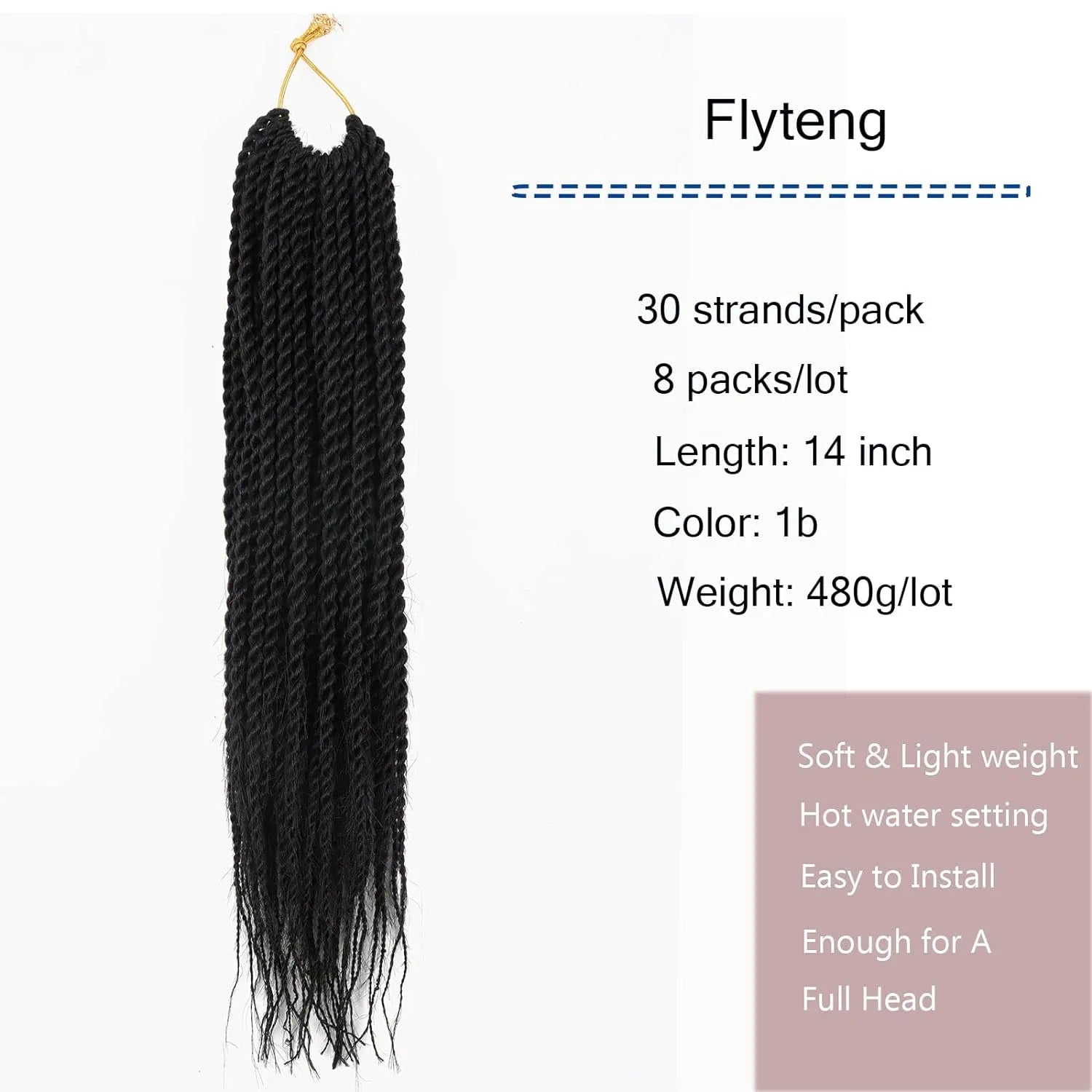 Natural Look Senegalese Cornrow Extensions