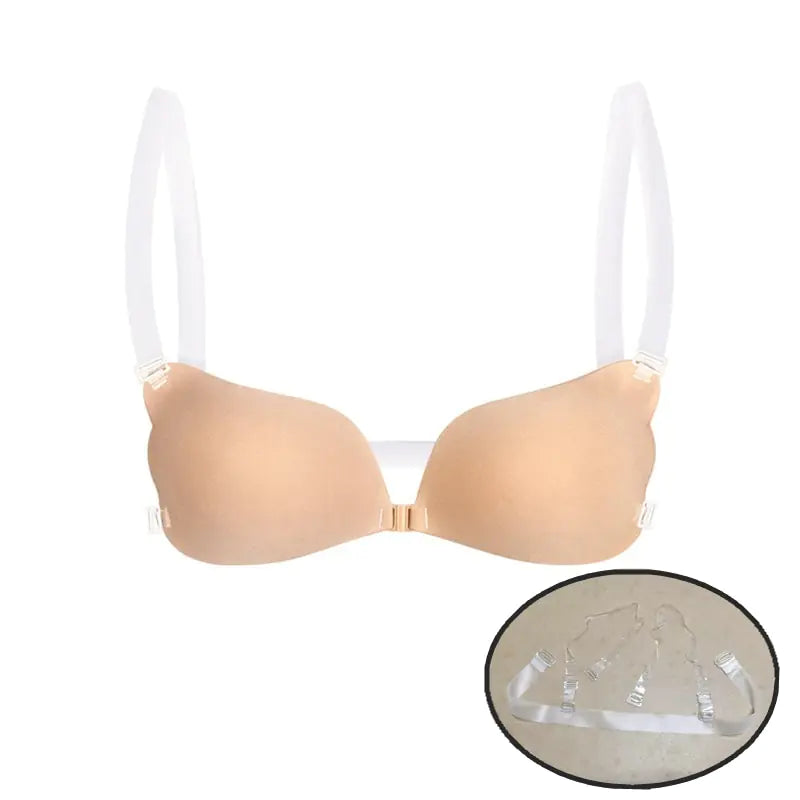 Invisible Uplift Silicone Bra