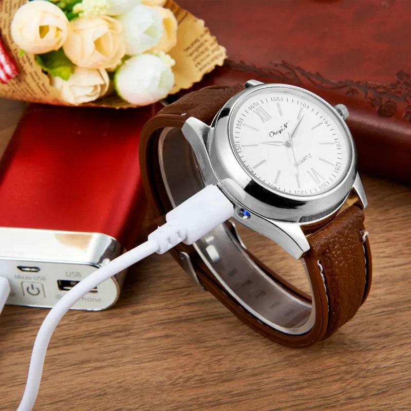 Electric Lighter Wristwatch