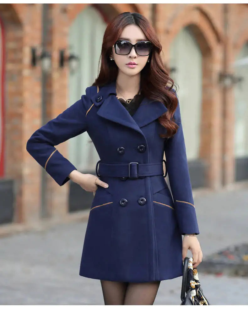 Korean Premium Wool Overcoat