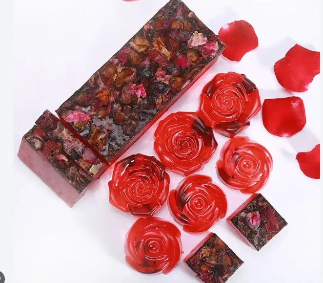 Rose Essential Oil Lightening Soap Bar