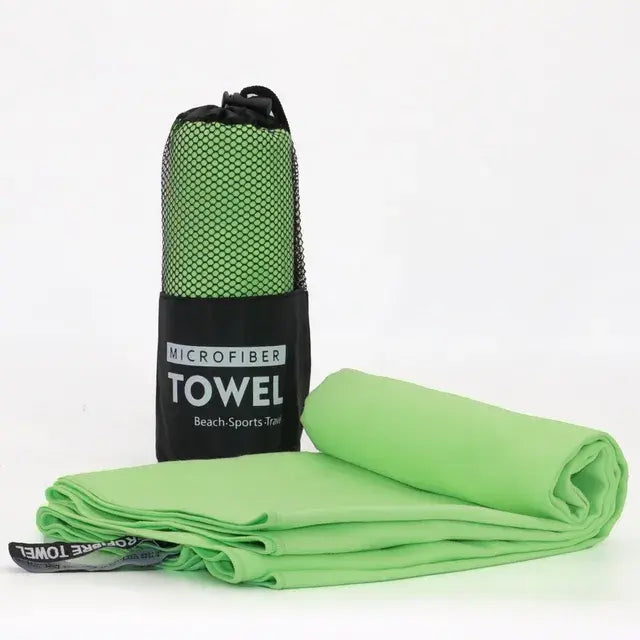 Portable Beach Towel with Mesh Bag