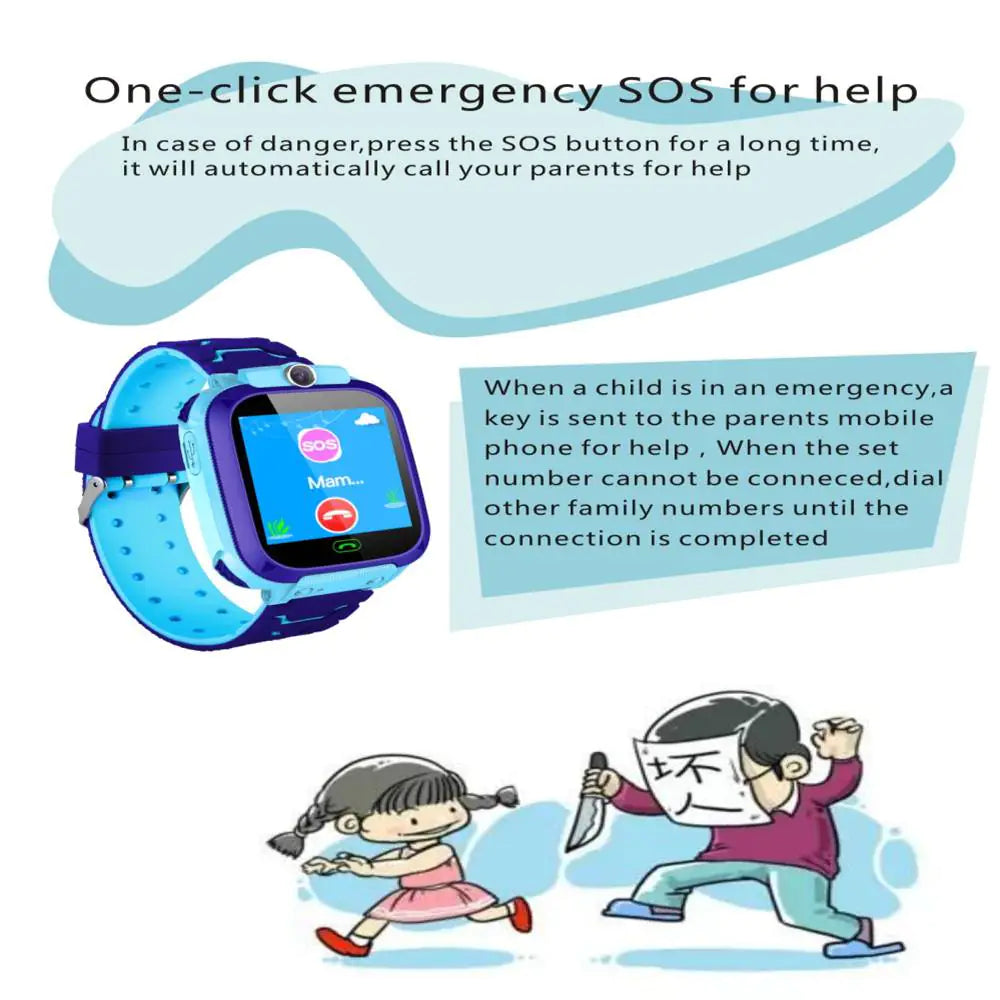 Kids SOS Gaming Tracking Smartwatch