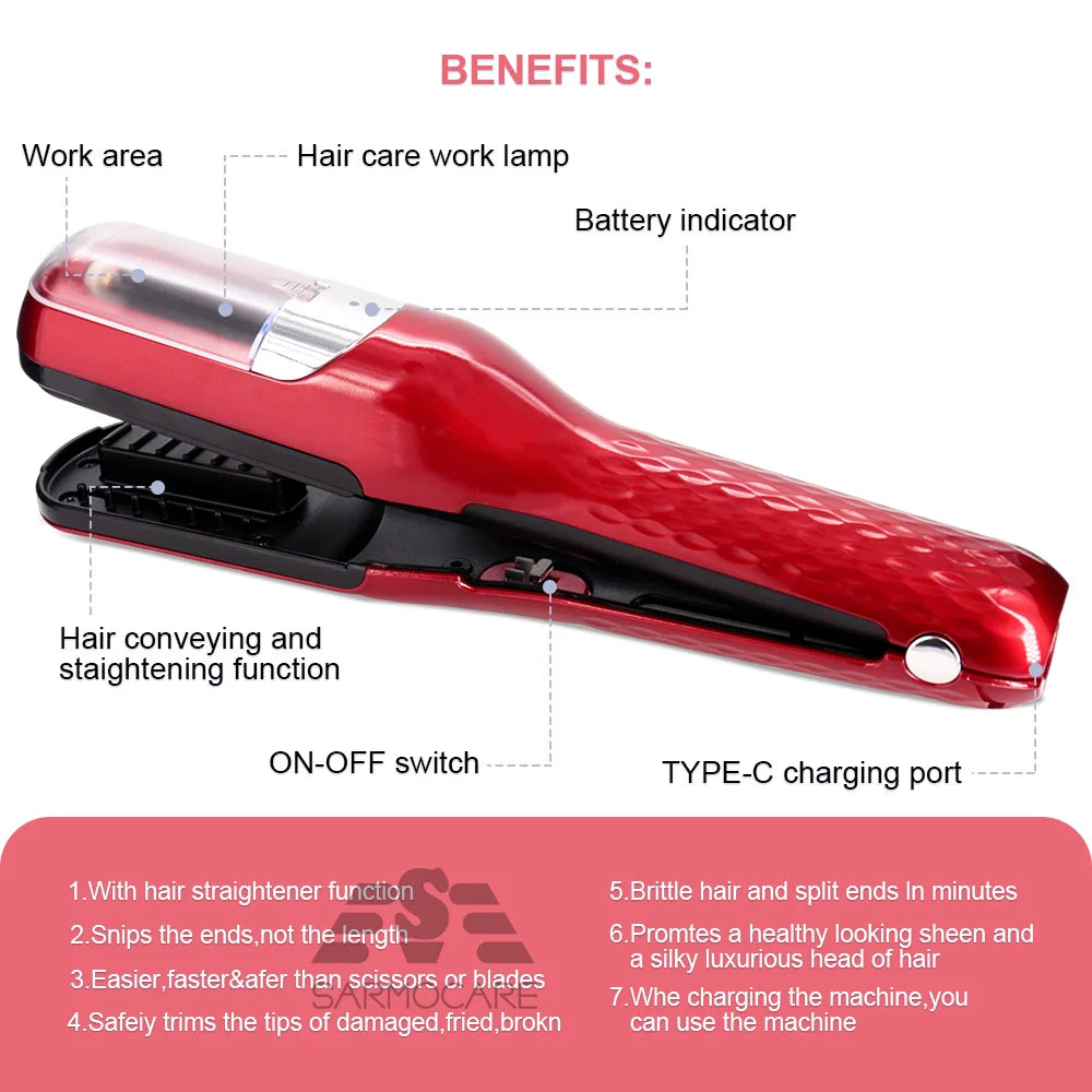 Cordless Split End Hair Trimmer