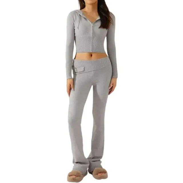 Knitted Two-Piece Set for Spring