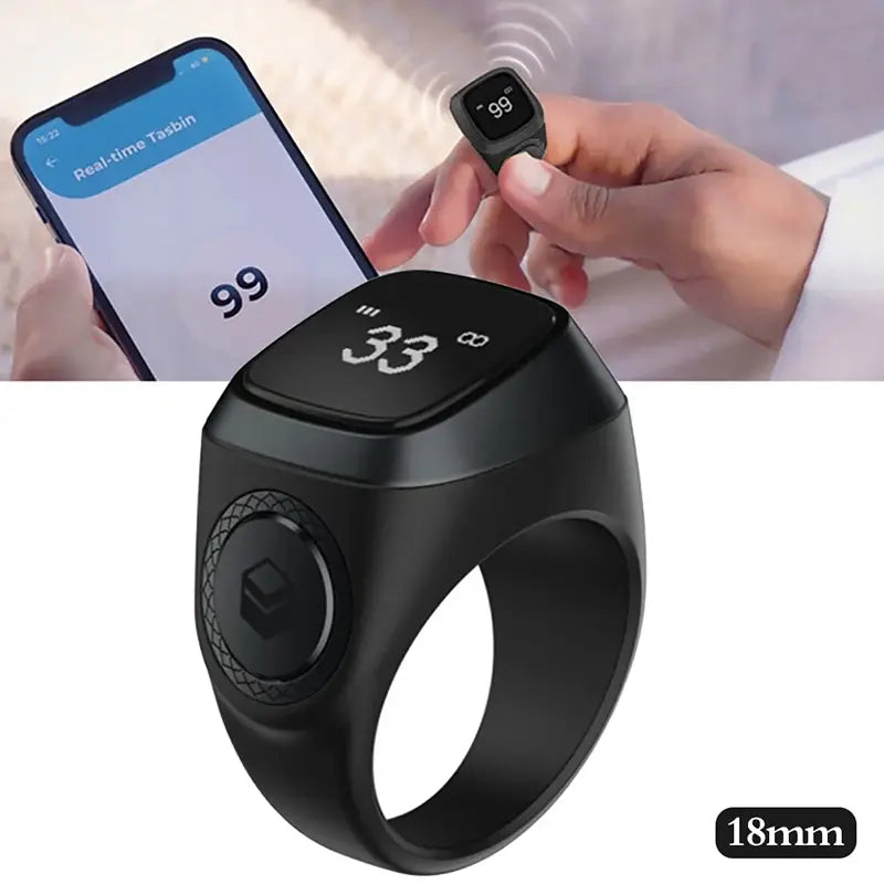 Smart Bluetooth Muslims Tasbih Ring